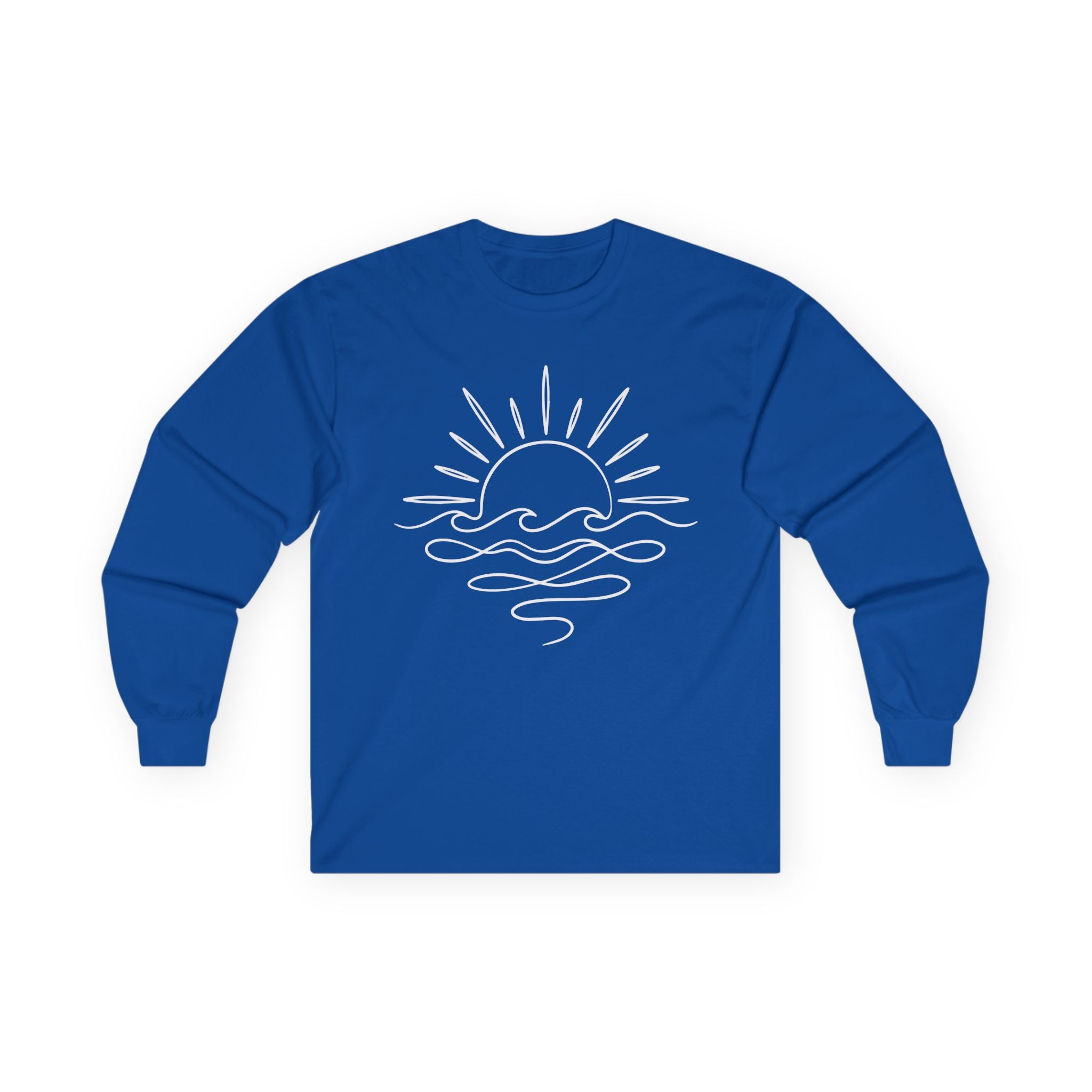 Sunny Sea Cotton Long Sleeve Tee