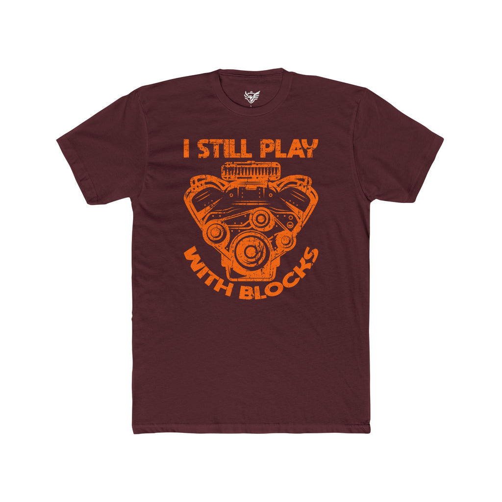 Engine Block Cotton Crew Tee