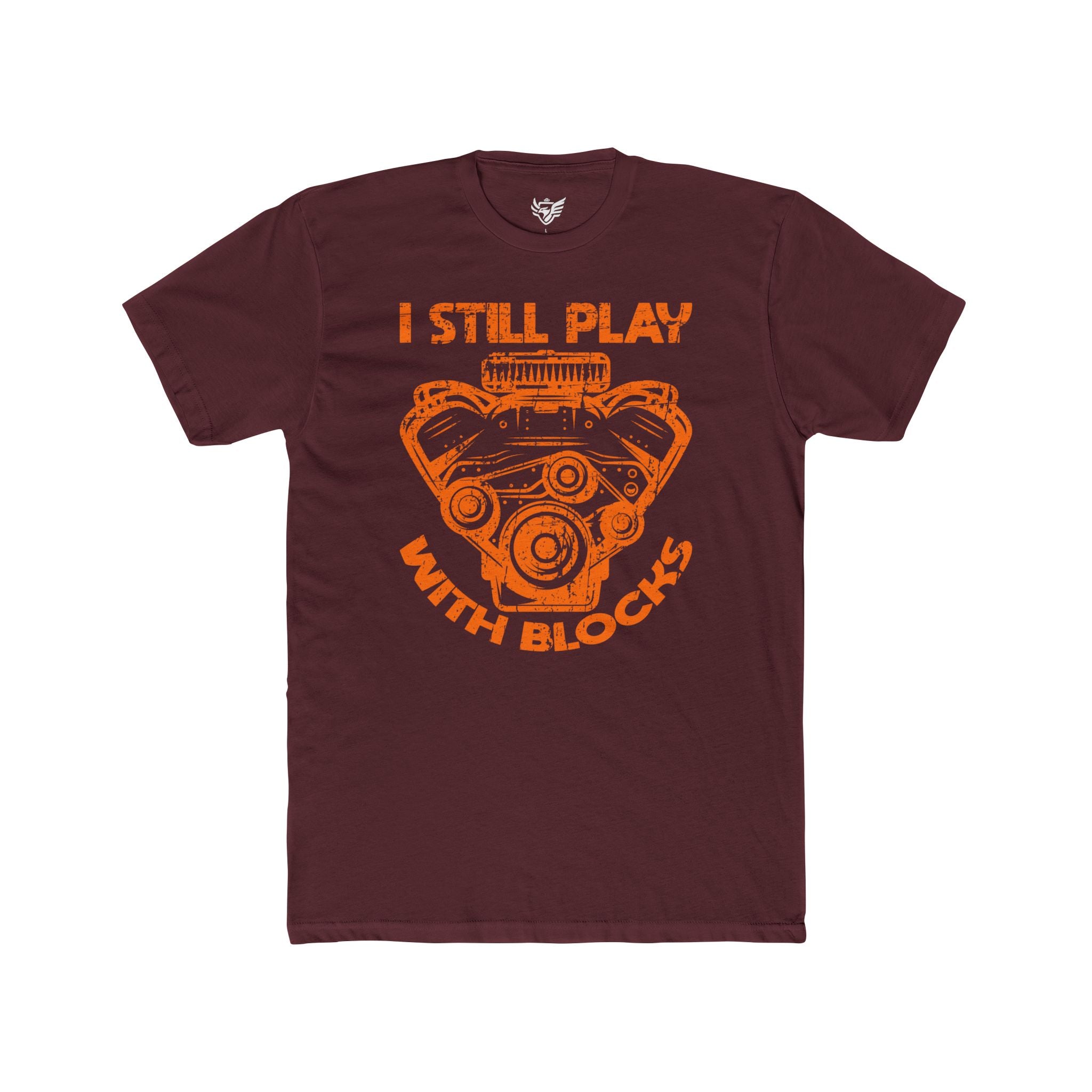 Engine Block Cotton Crew Tee