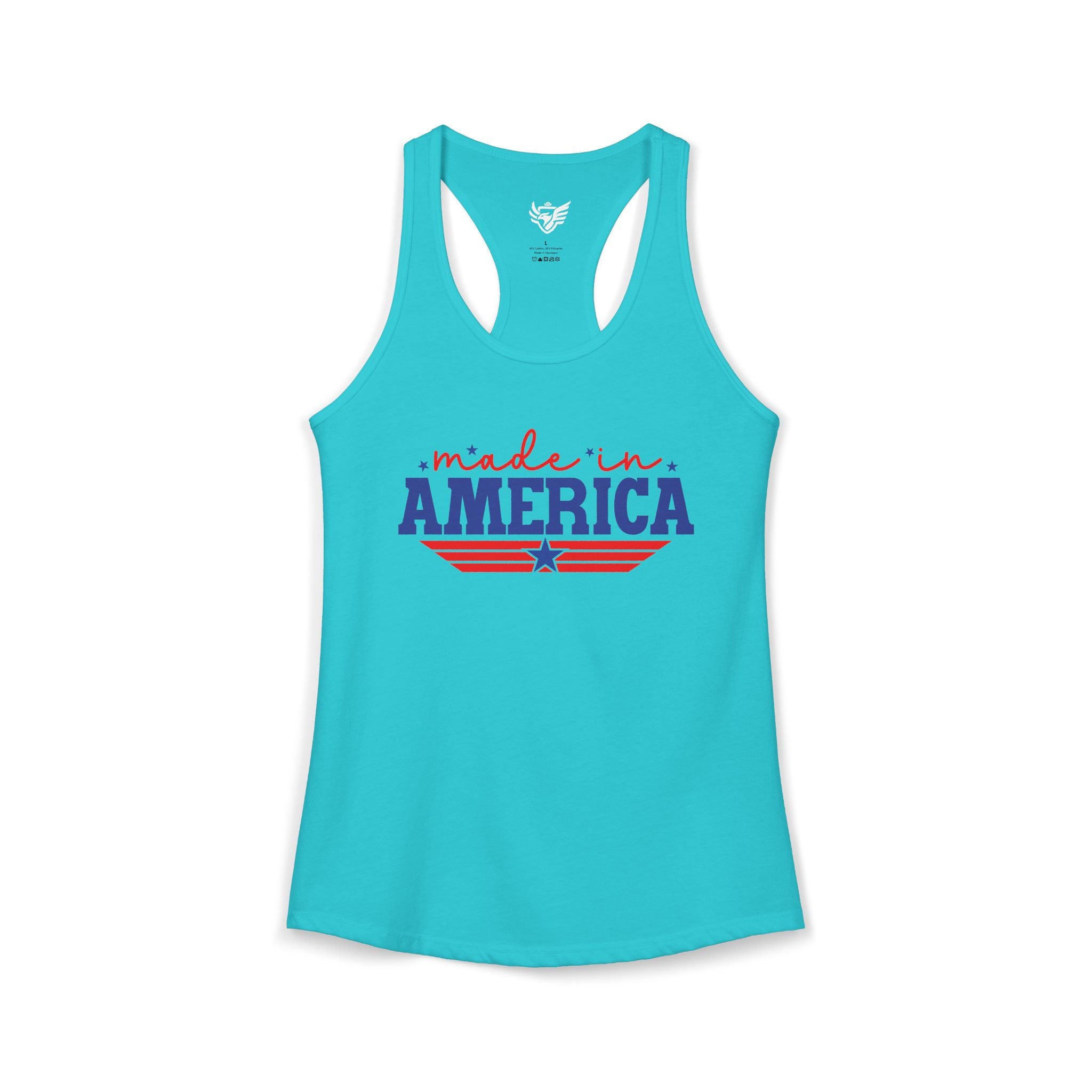 Made In America Ideal Racerback Tank