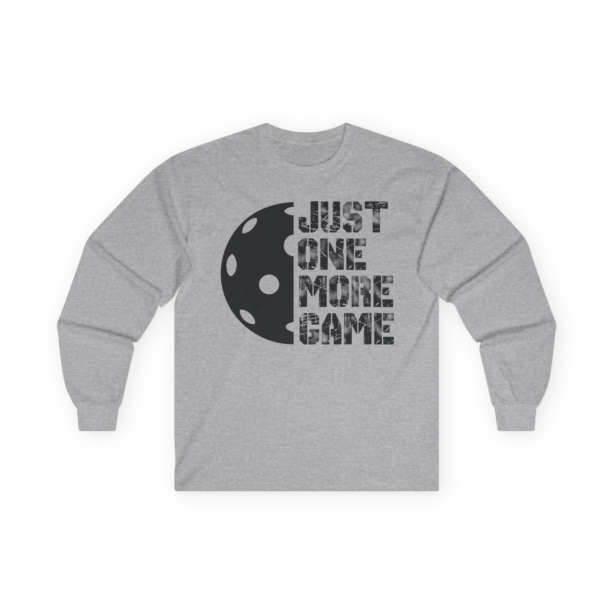 Just One More Game Cotton Long Sleeve Tee