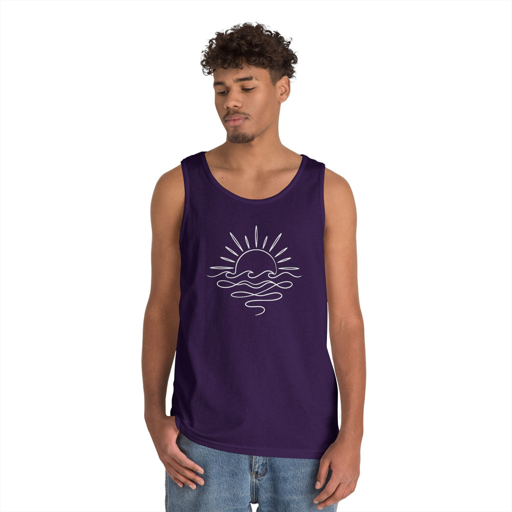 Sunny Sea Heavy Cotton Tank Top