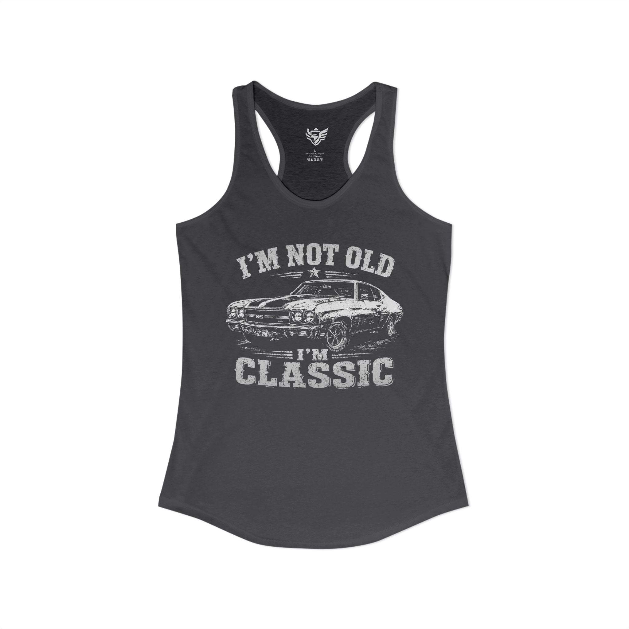 Not Old, Classic Ideal Racerback Tank