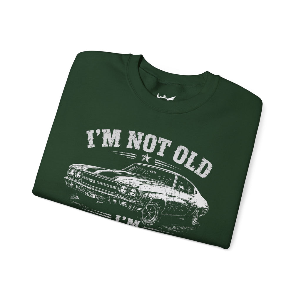 Not Old, Classic Heavy Blend™ Crewneck Sweatshirt