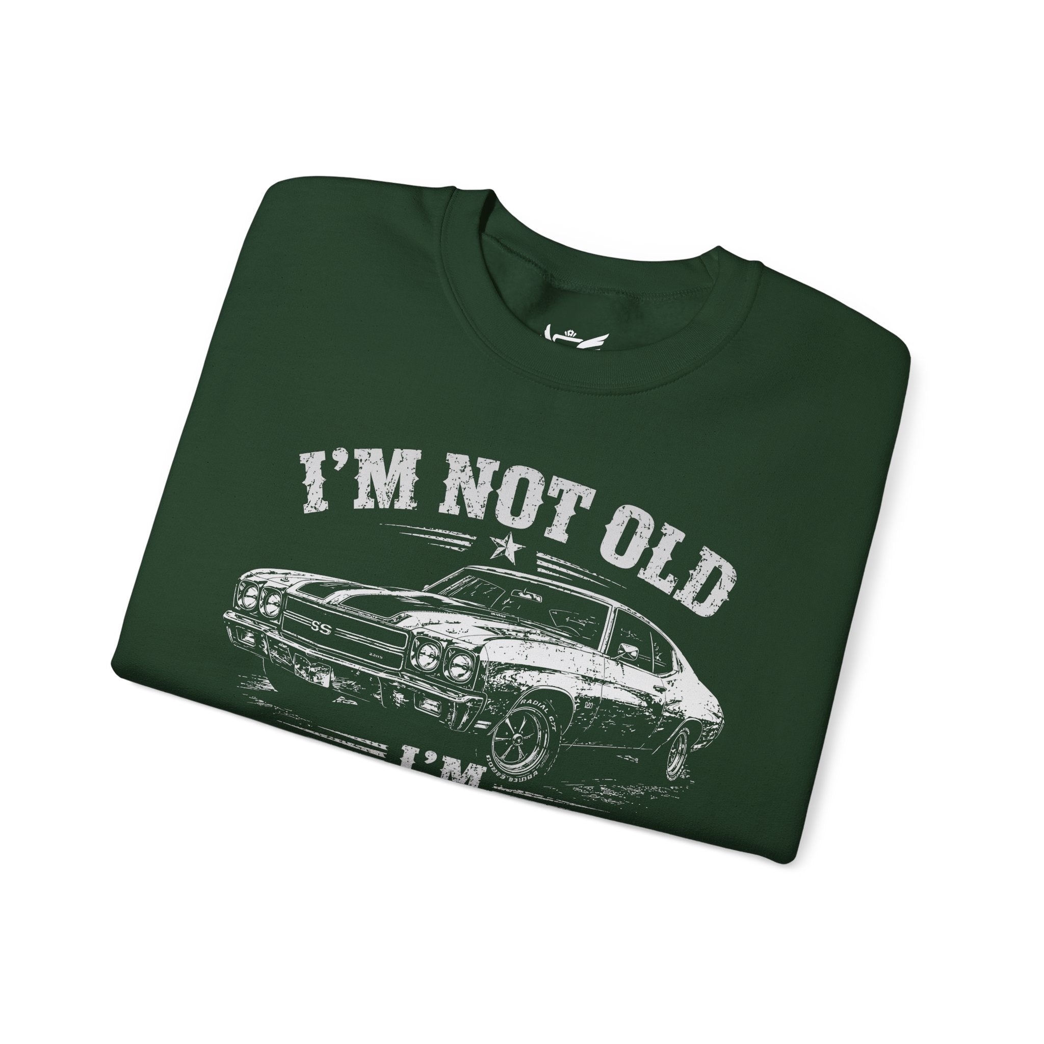 Not Old, Classic Heavy Blend™ Crewneck Sweatshirt