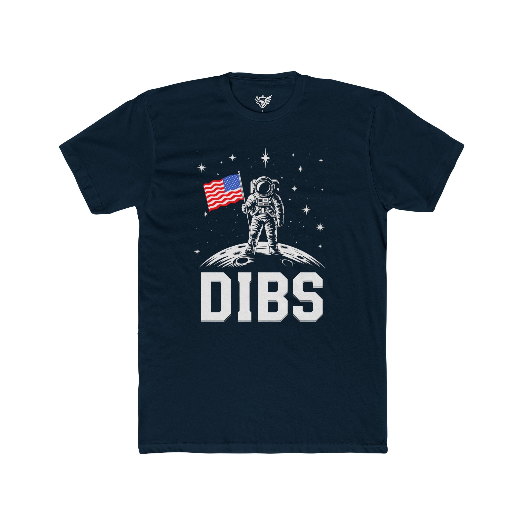 DIBS on the Moon Cotton Crew Tee