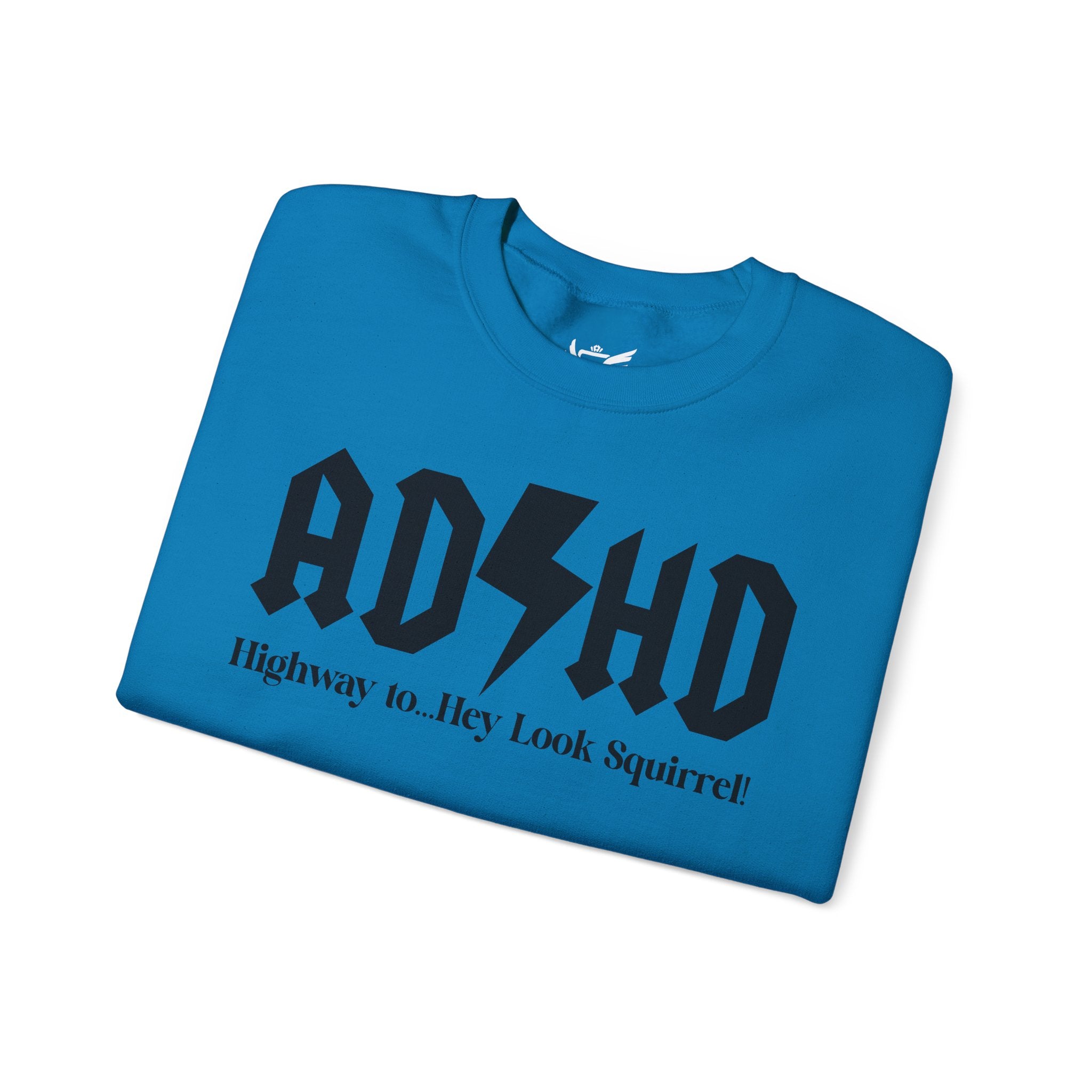 ADHD Highway to... Heavy Blend™ Crewneck Sweatshirt