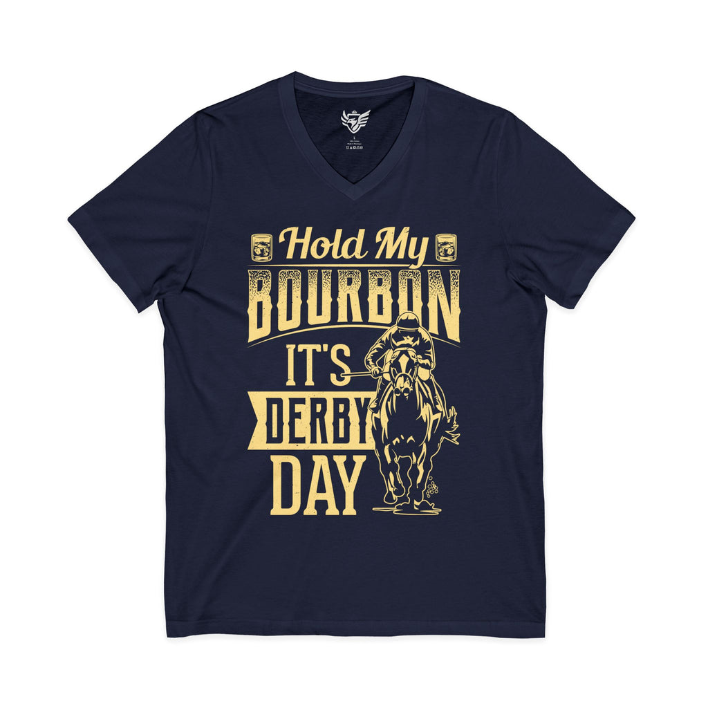 Derby Day Jersey Short Sleeve V-Neck Tee