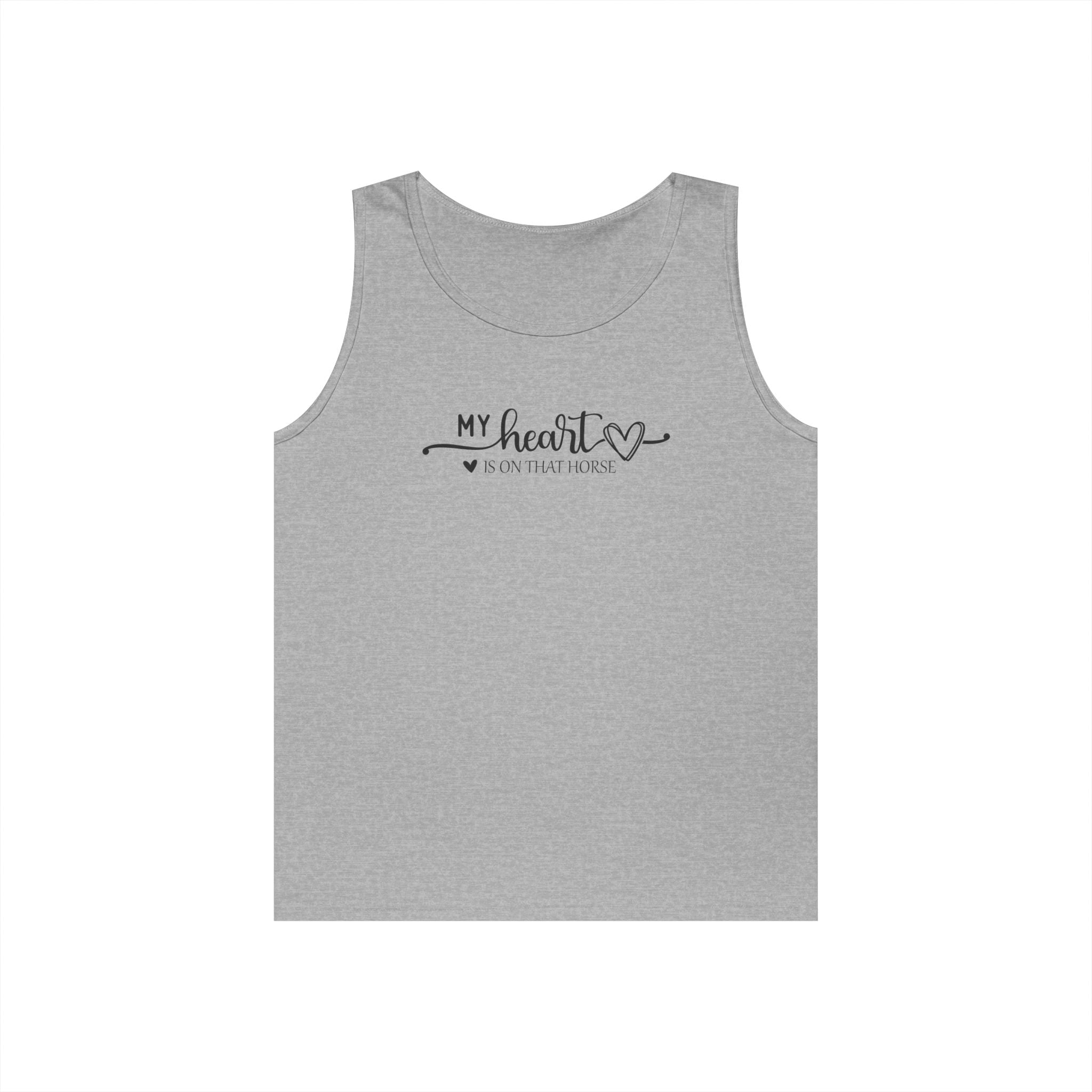 Heart on Horse Heavy Cotton Tank Top