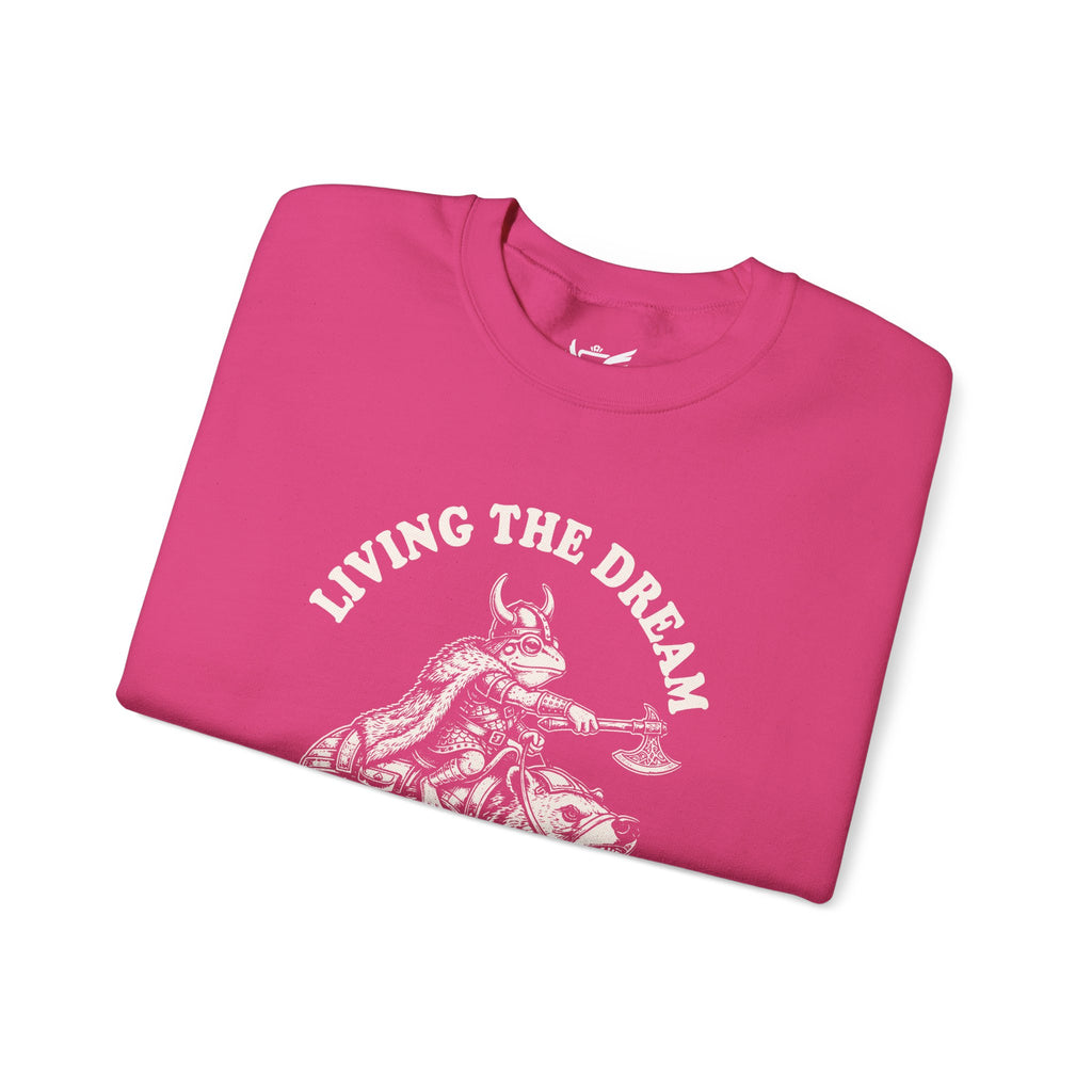 Living The Dream Heavy Blend™ Crewneck Sweatshirt
