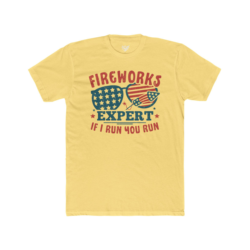 Fireworks Expert Cotton Crew Tee