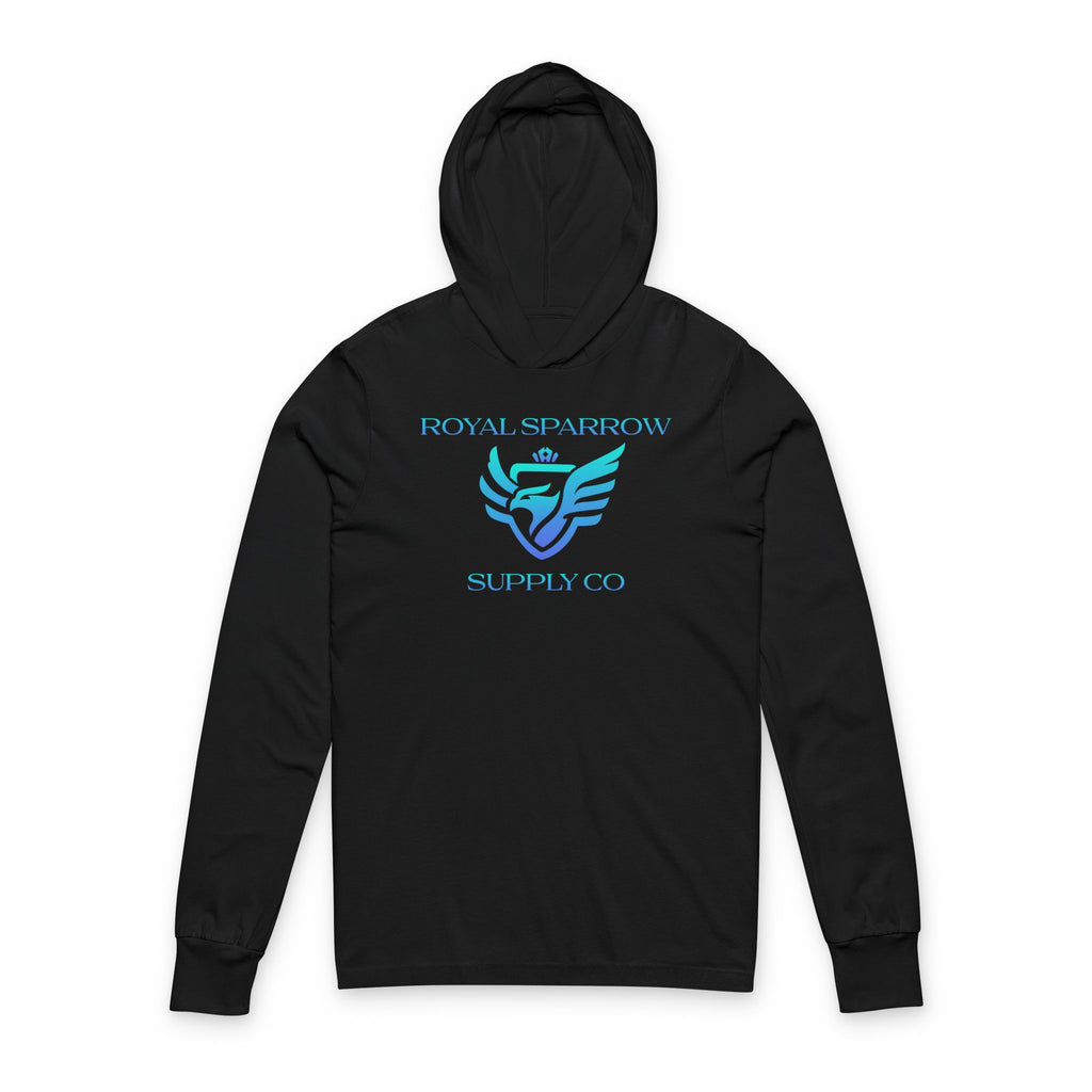 Royal Sparrow Hooded Long Sleeve Tee
