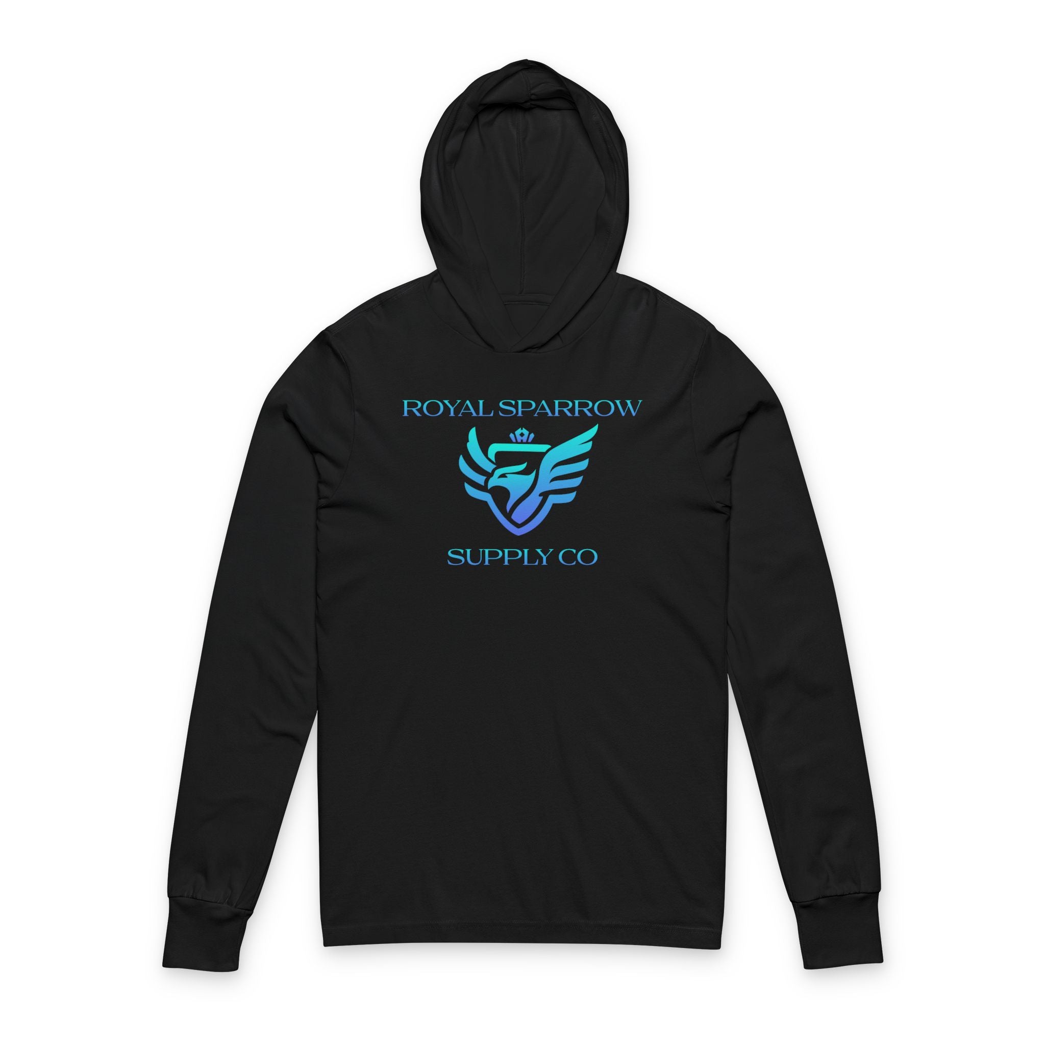 Royal Sparrow Hooded Long Sleeve Tee