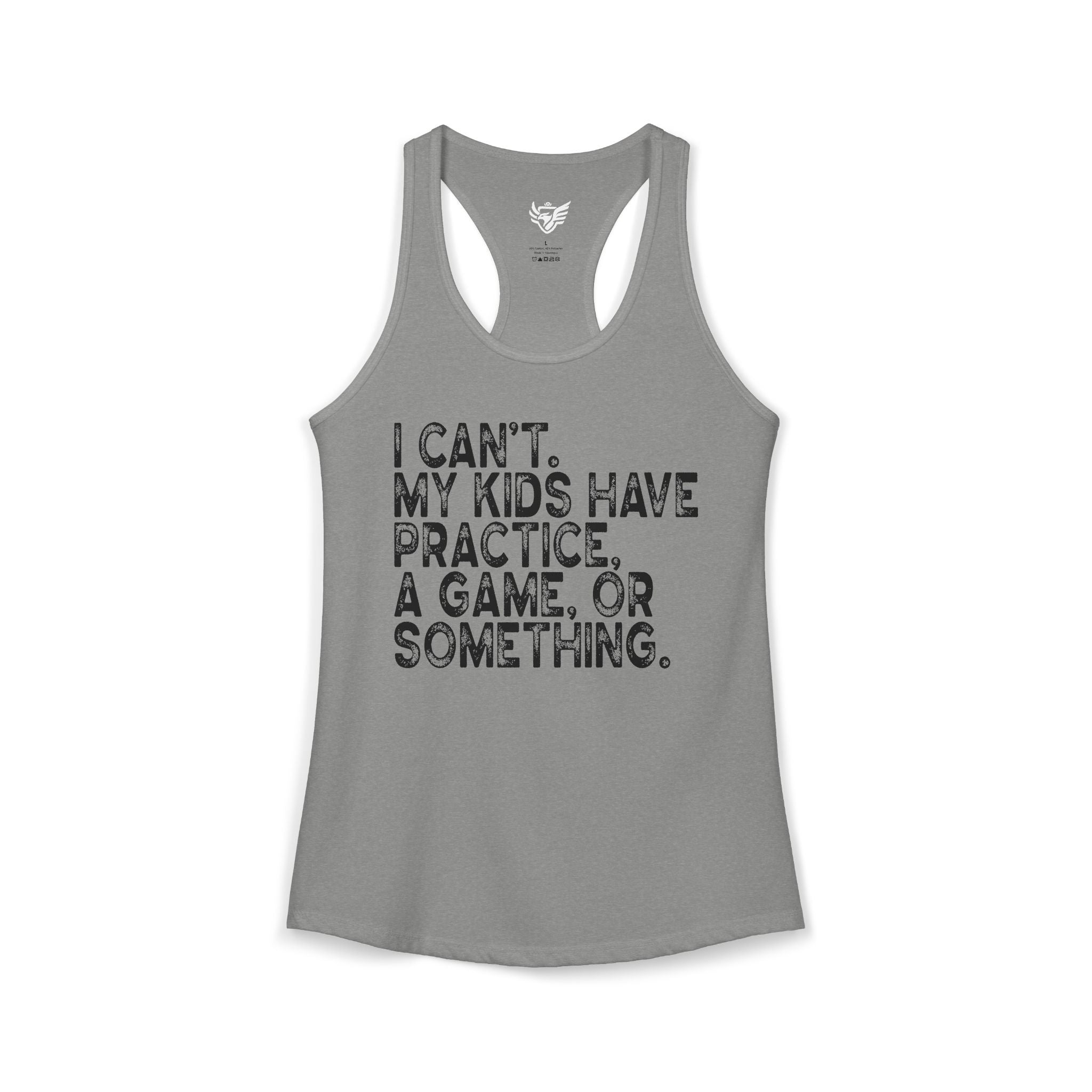 Busy Parents Ideal Racerback Tank