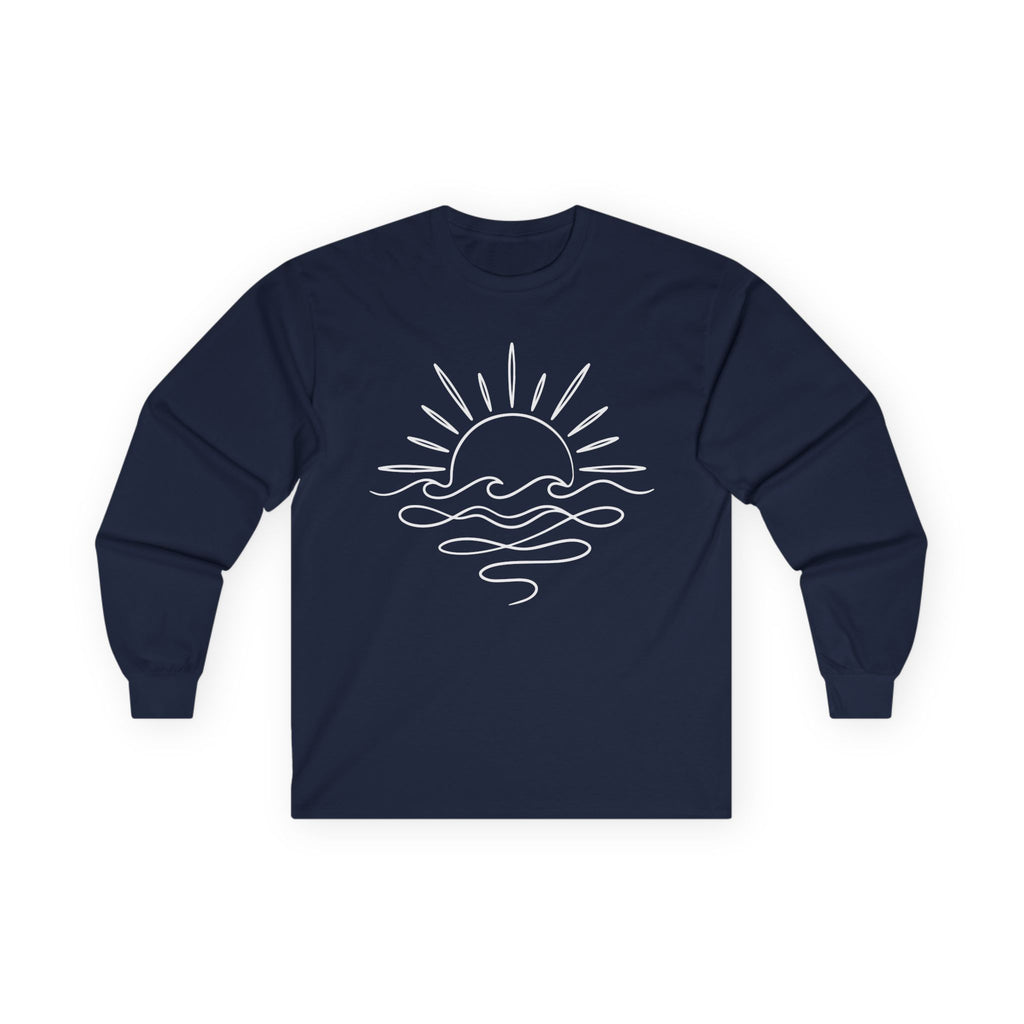 Sunny Sea Cotton Long Sleeve Tee