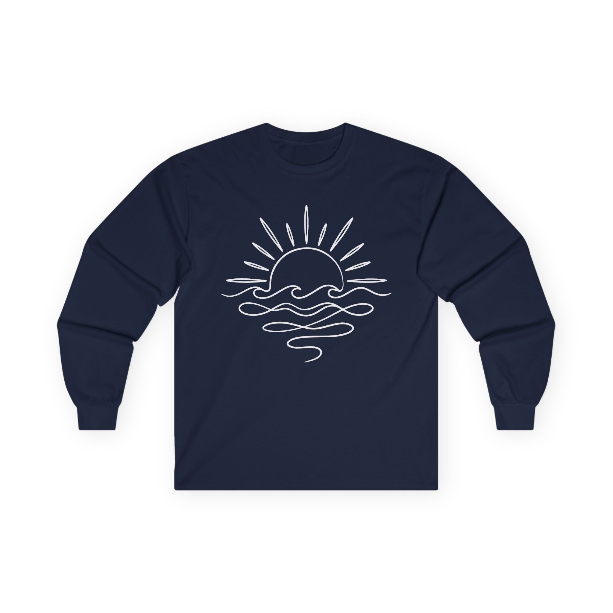 Sunny Sea Cotton Long Sleeve Tee