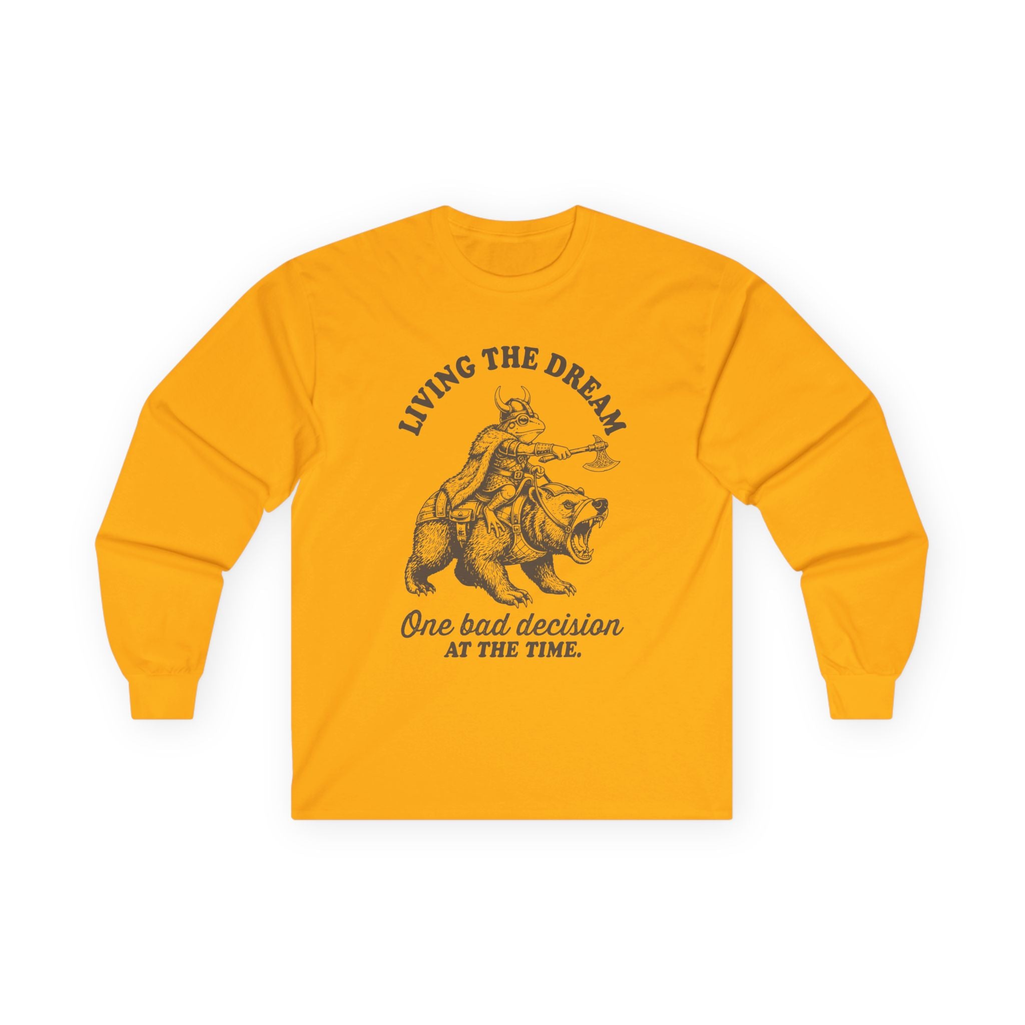 Living The Dream Cotton Long Sleeve Tee