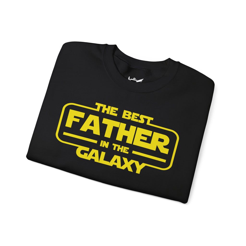 The Best Father In The Galaxy Heavy Blend™ Crewneck Sweatshirt