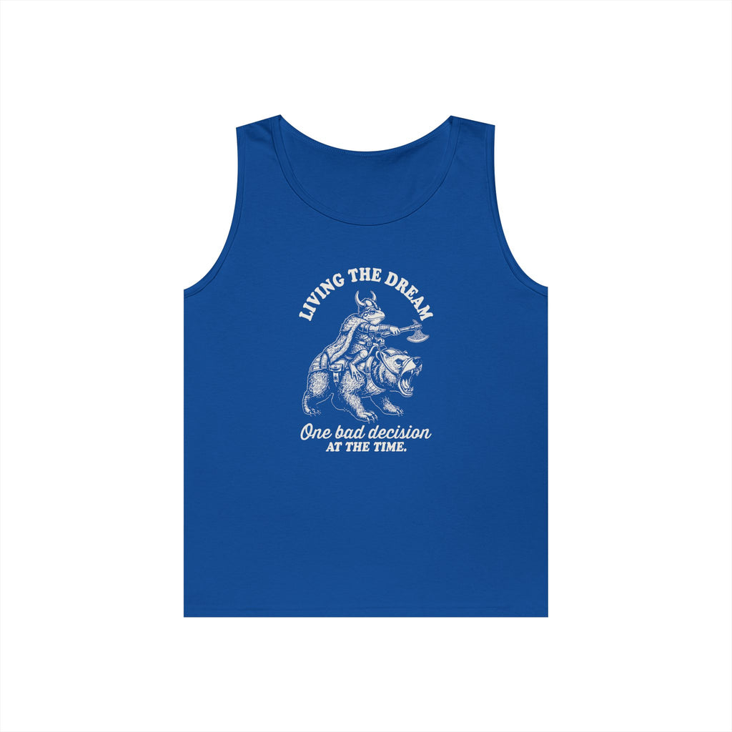 Living The Dream Heavy Cotton Tank Top