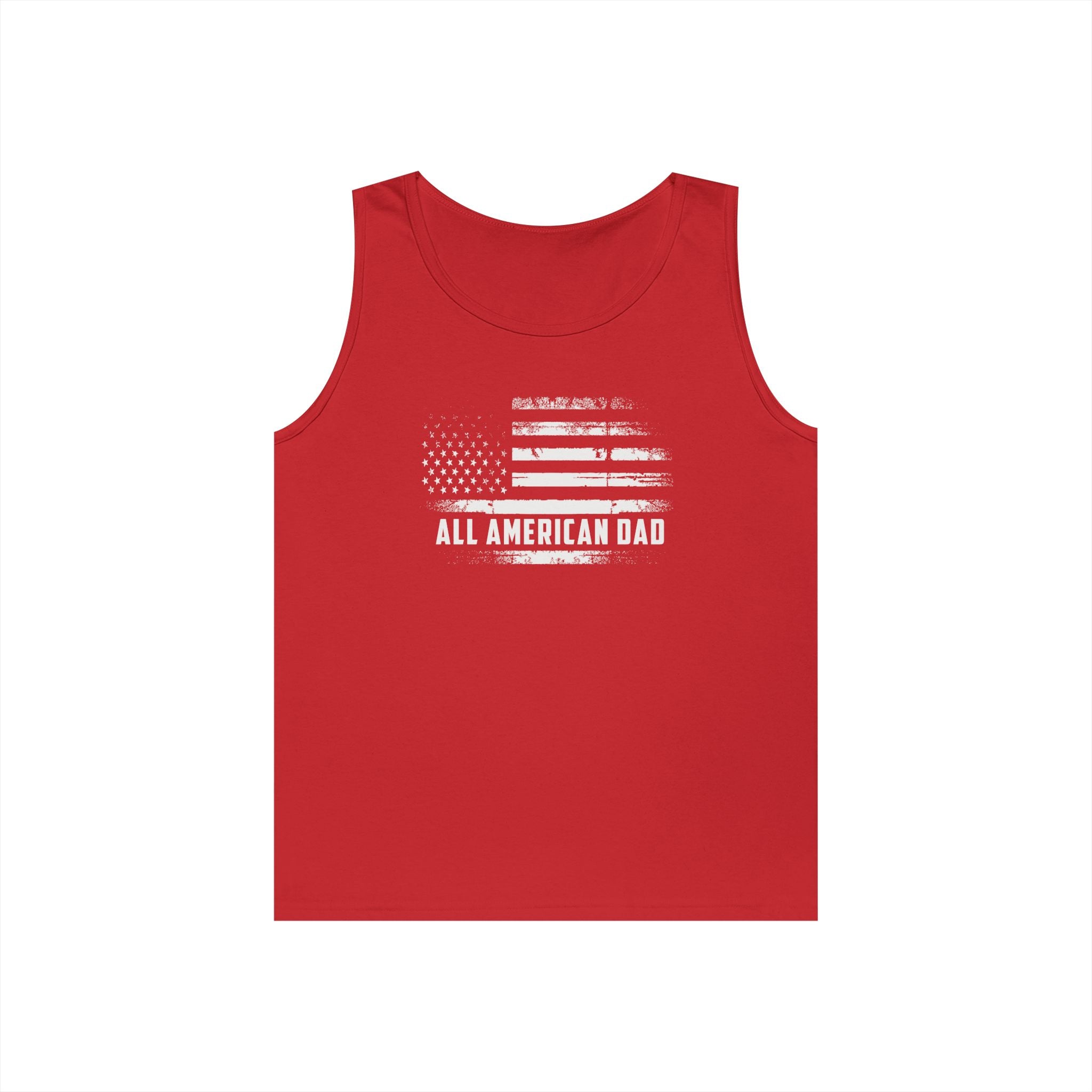 All American Dad Heavy Cotton Tank Top