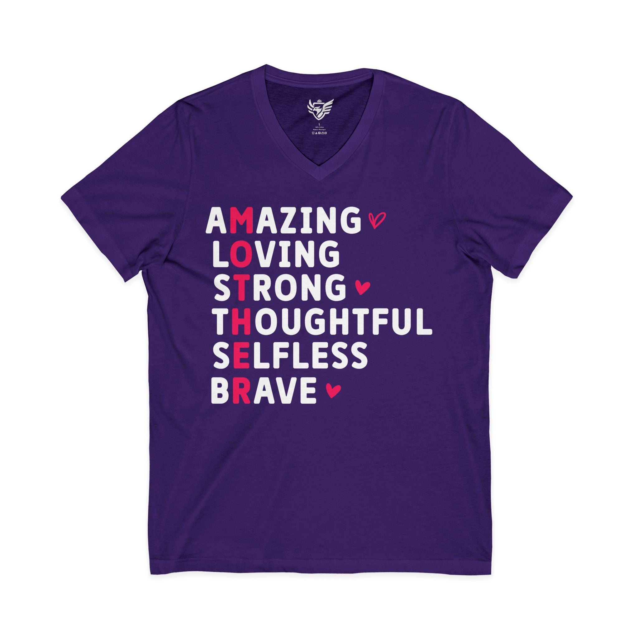 Mother Jersey Short Sleeve V-Neck Tee
