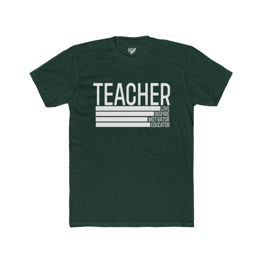 Teacher Cotton Crew Tee