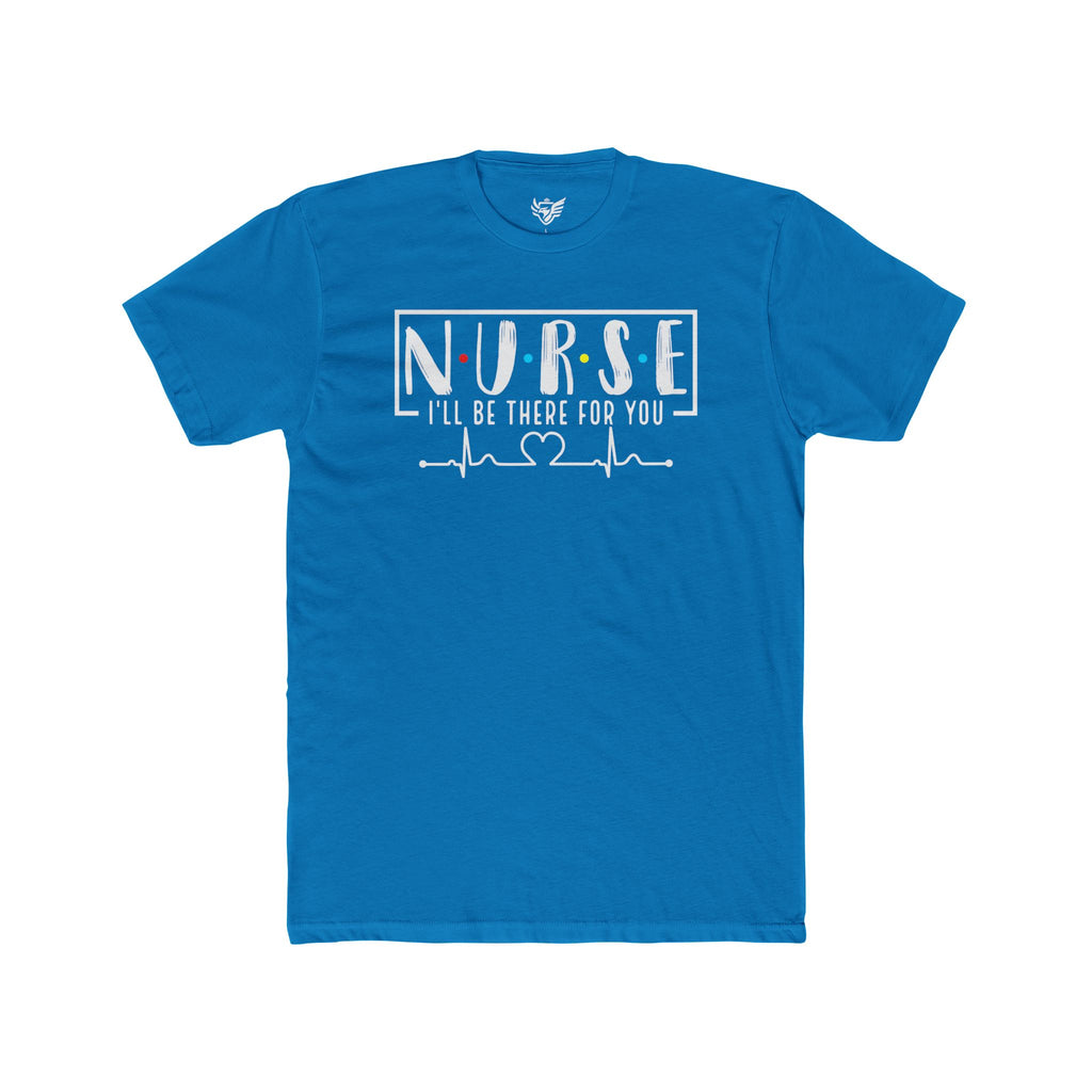 Friends Theme Nurse Cotton Crew Tee