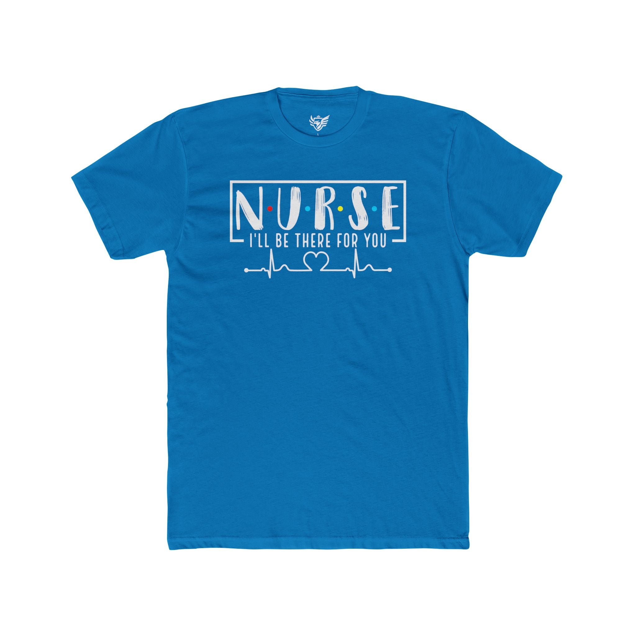 Friends Theme Nurse Cotton Crew Tee