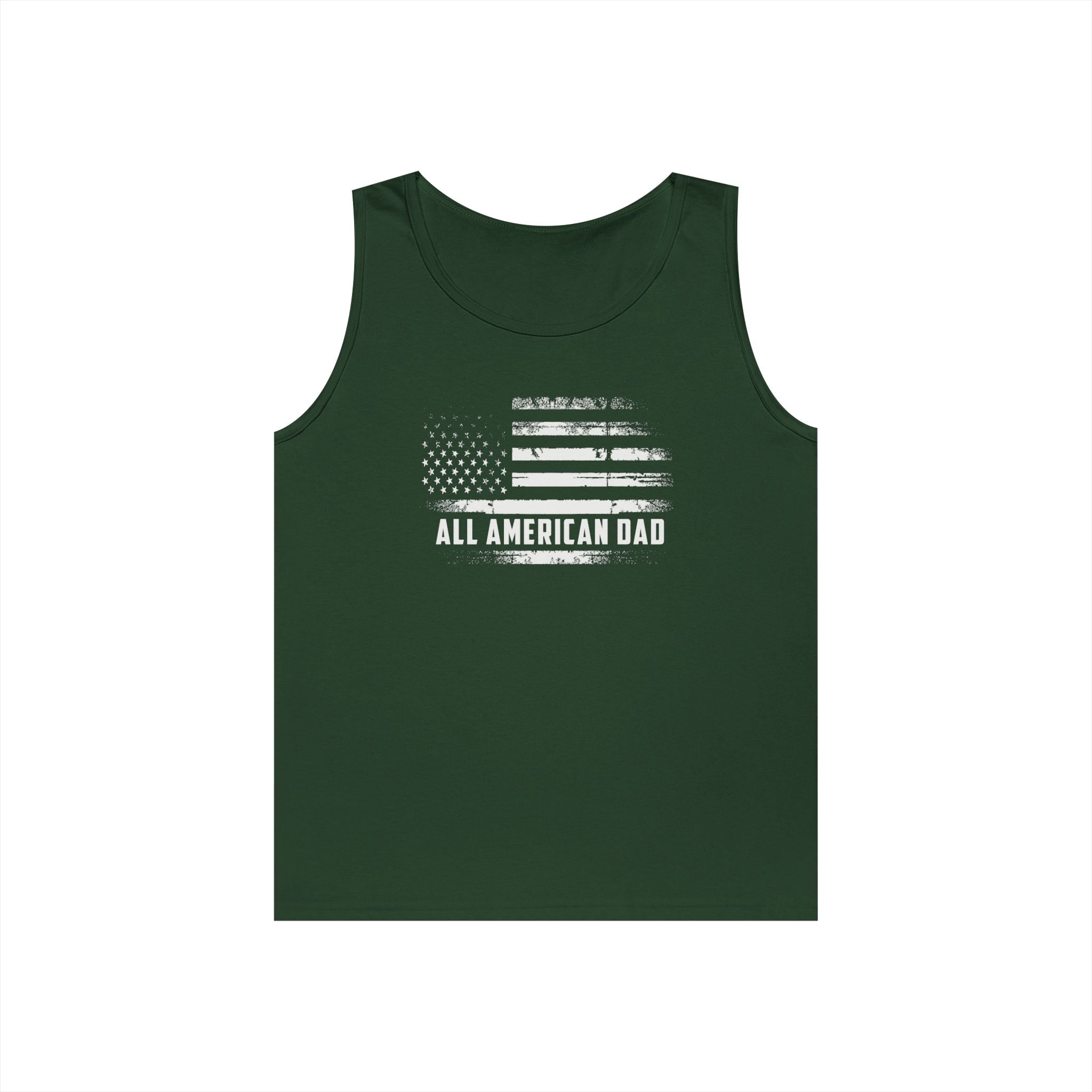 All American Dad Heavy Cotton Tank Top