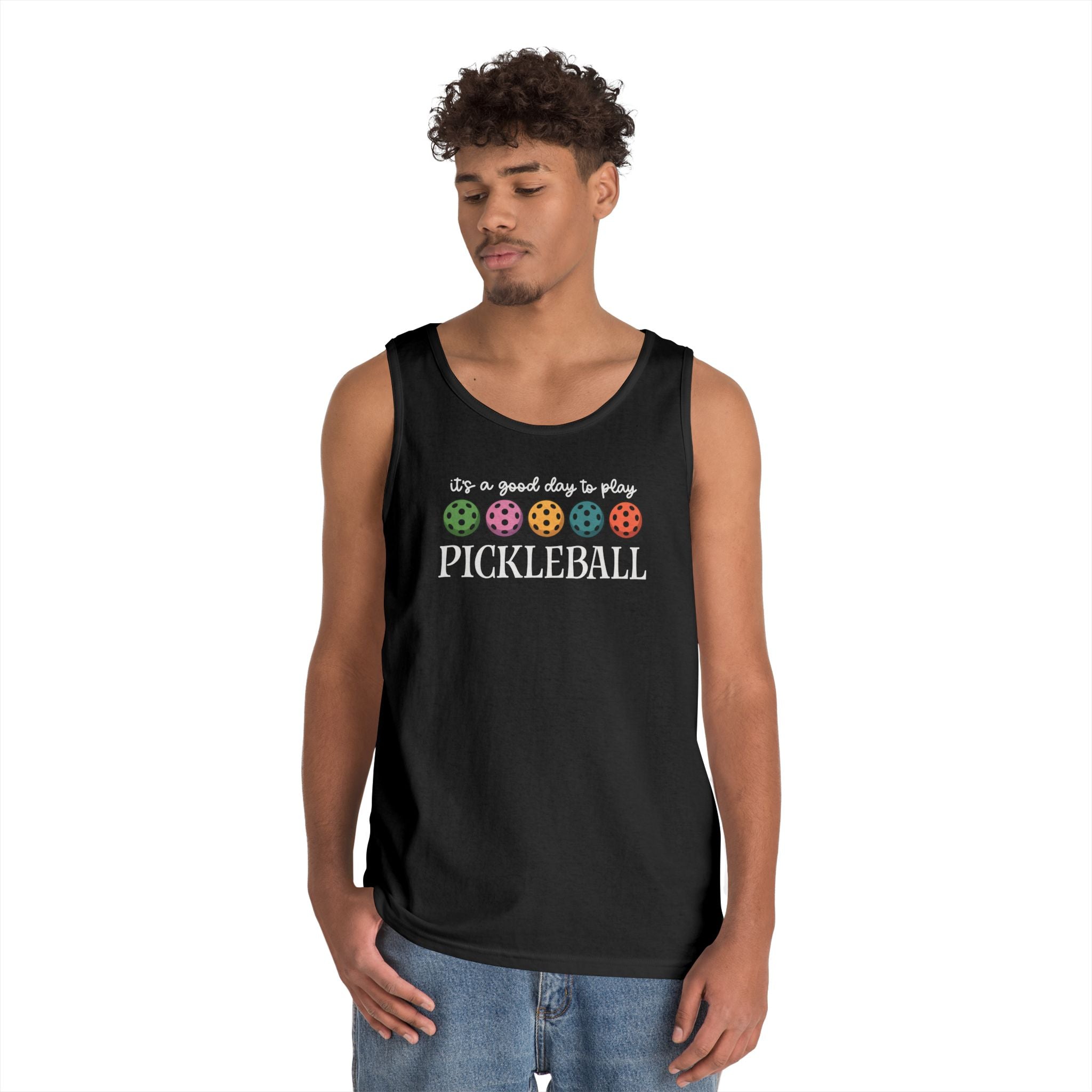 Good Day Pickleball Heavy Cotton Tank Top