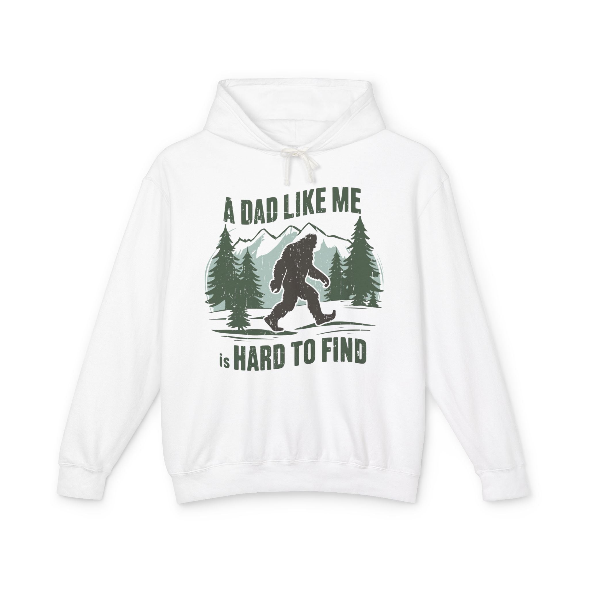 Hard to Find Dad Lightweight Hooded Sweatshirt