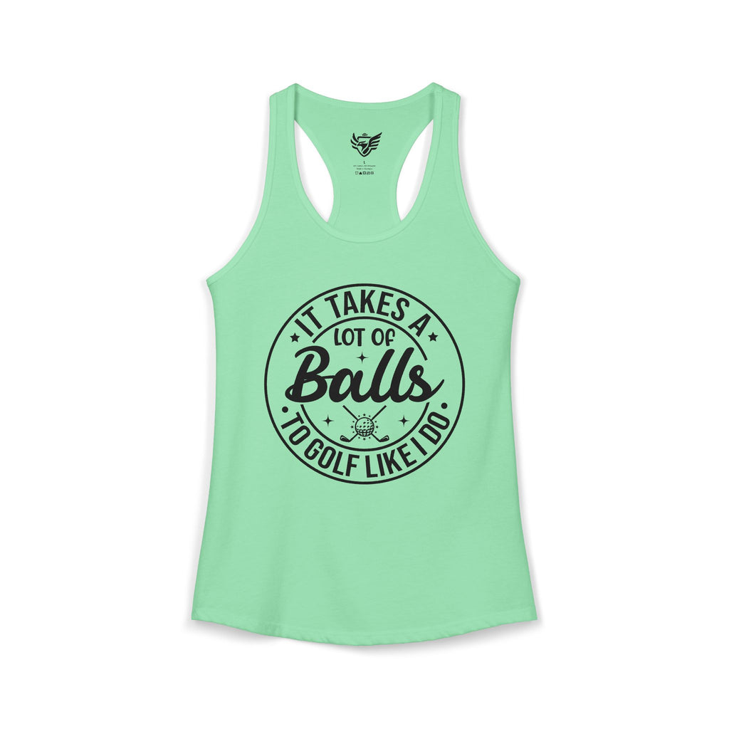 Golf Like I Do Ideal Racerback Tank