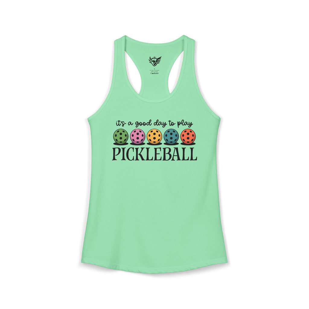 Good Day Pickleball Ideal Racerback Tank