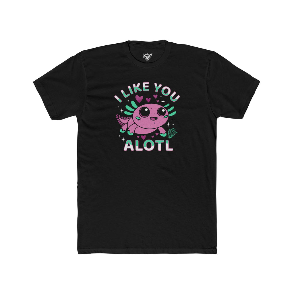 I Like You Alotl Cotton Crew Tee