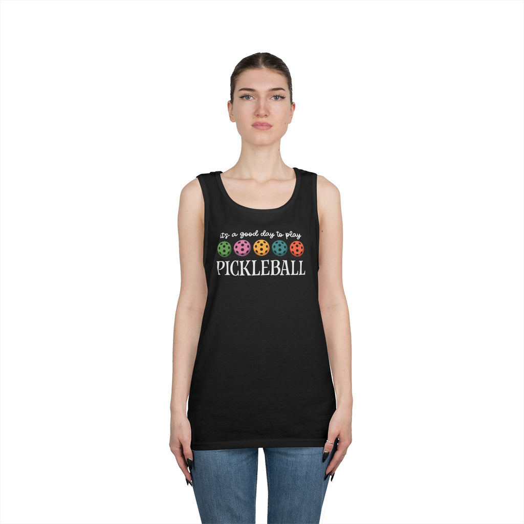 Good Day Pickleball Heavy Cotton Tank Top
