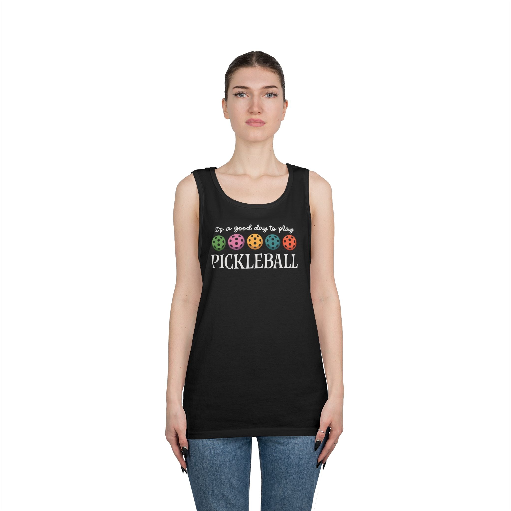 Good Day Pickleball Heavy Cotton Tank Top
