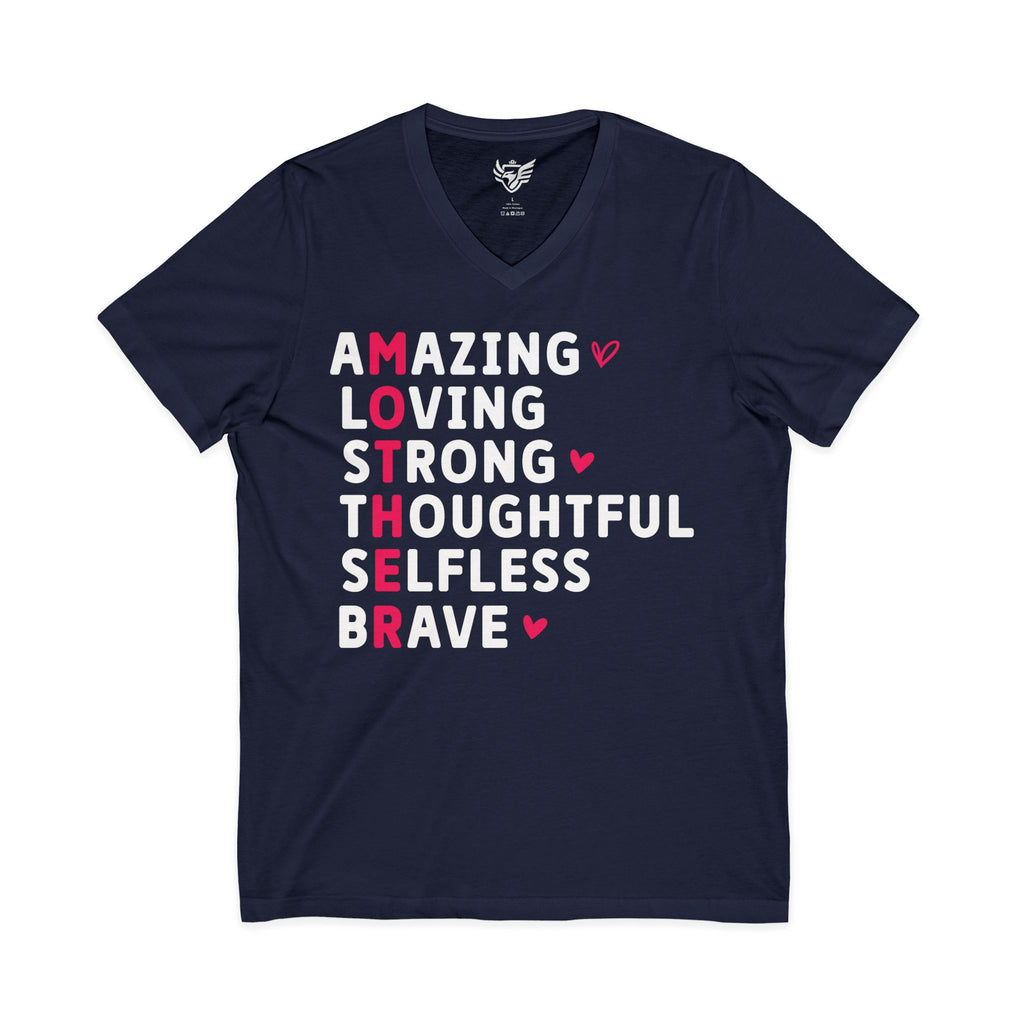 Mother Jersey Short Sleeve V-Neck Tee