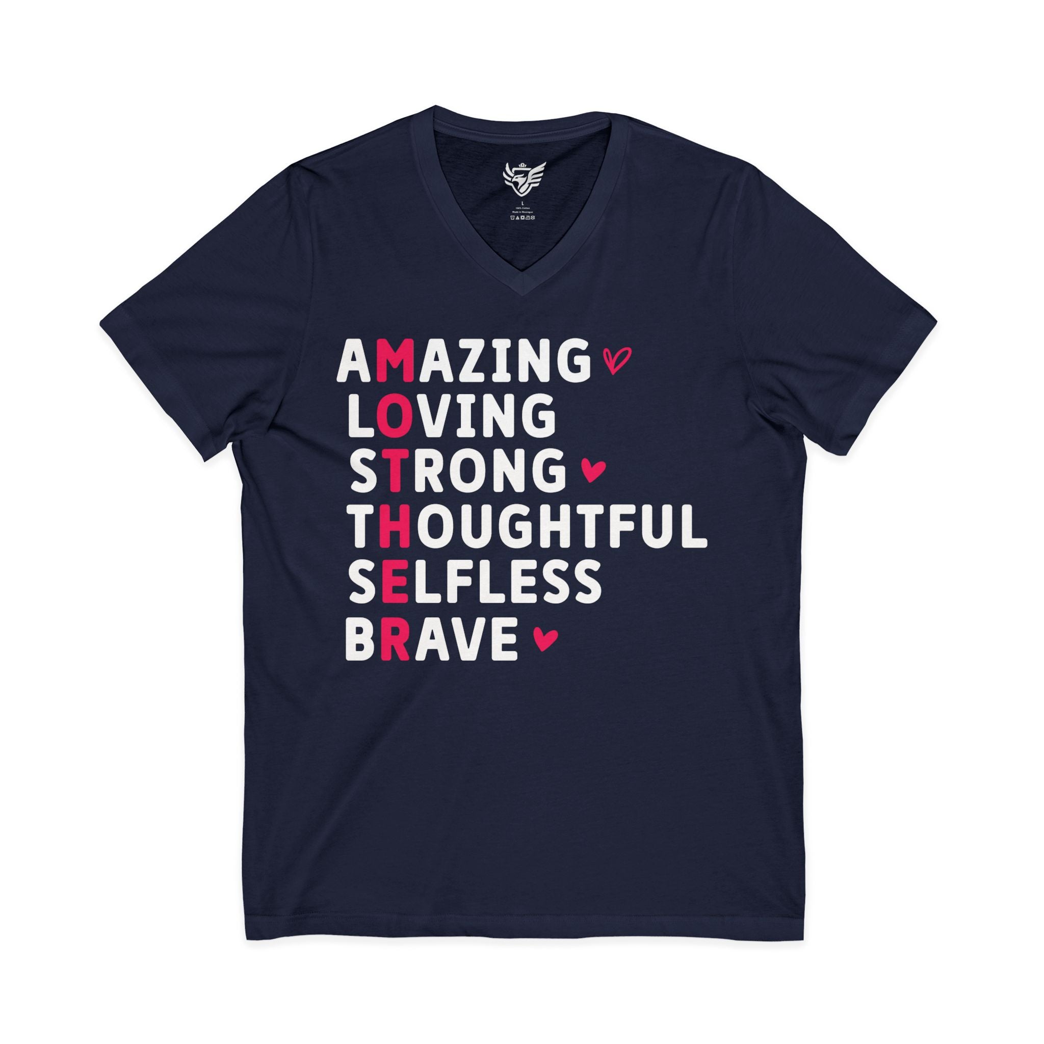 Mother Jersey Short Sleeve V-Neck Tee