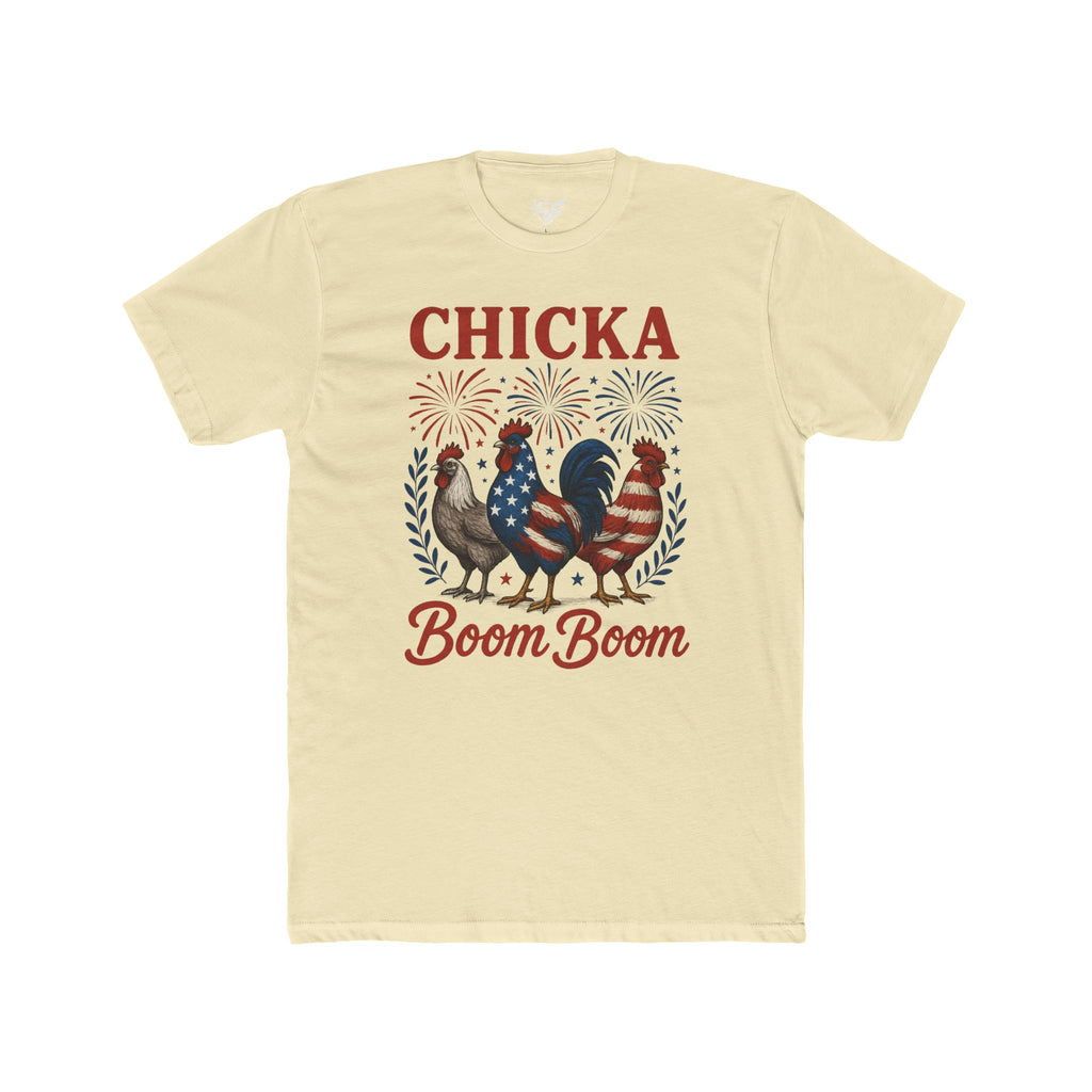 Chicka Boom Boom Cotton Crew Tee