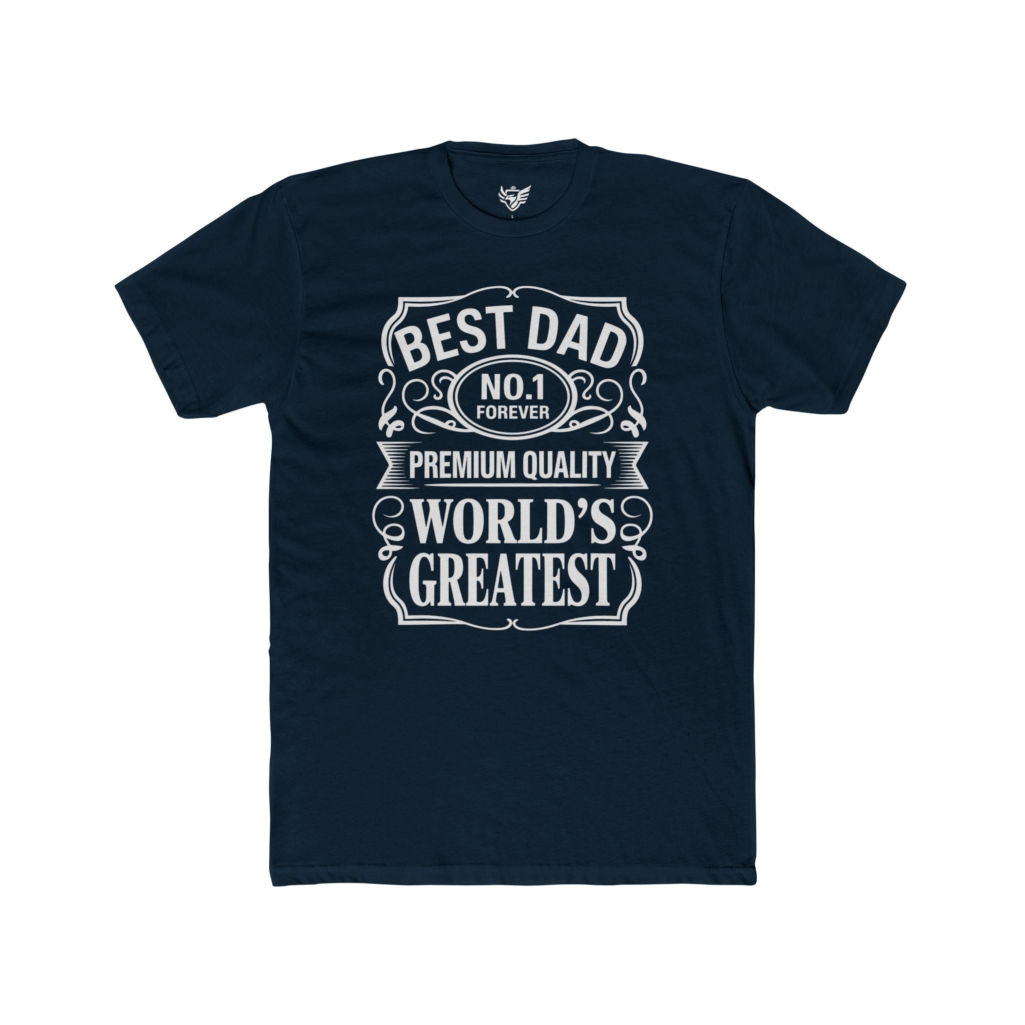 Bourbon Dad Cotton Crew Tee