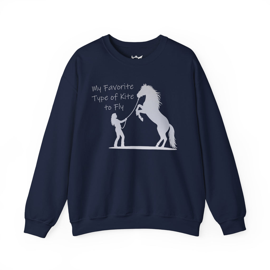 My Favorite Type of Kite Heavy Blend™ Crewneck Sweatshirt
