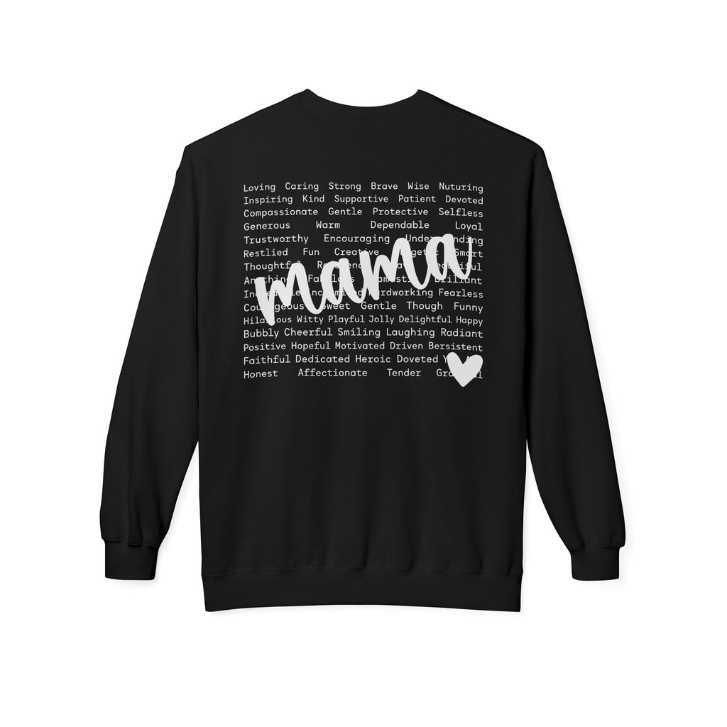 Mama Midweight Softstyle Fleece Crewneck Sweatshirt