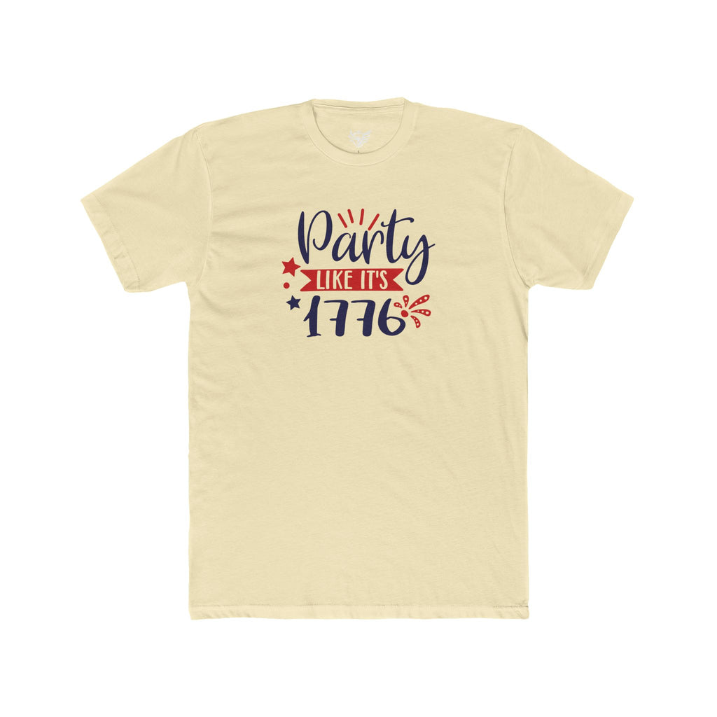 Party Like It's 1776 Cotton Crew Tee