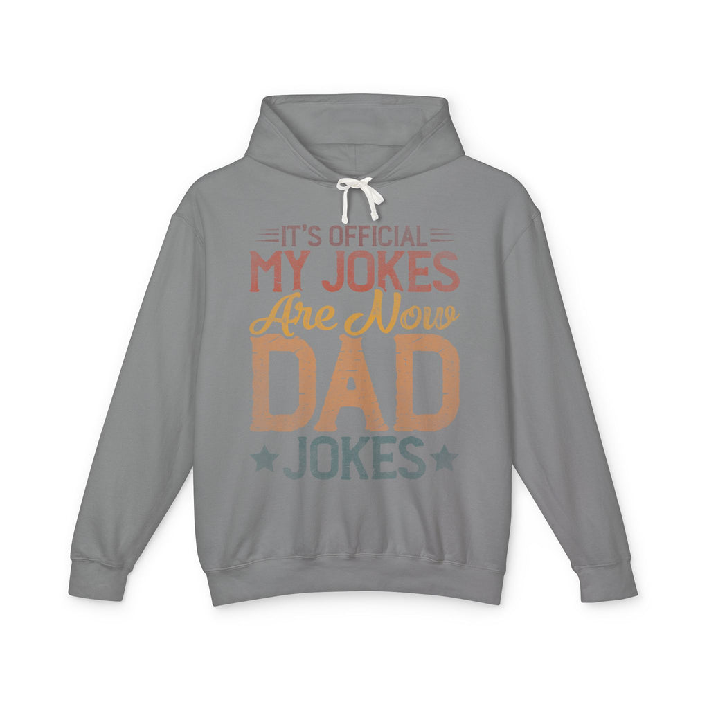 Dad Jokes Lightweight Hooded Sweatshirt