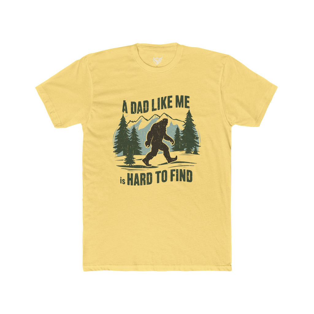 Hard to Find Dad Cotton Crew Tee