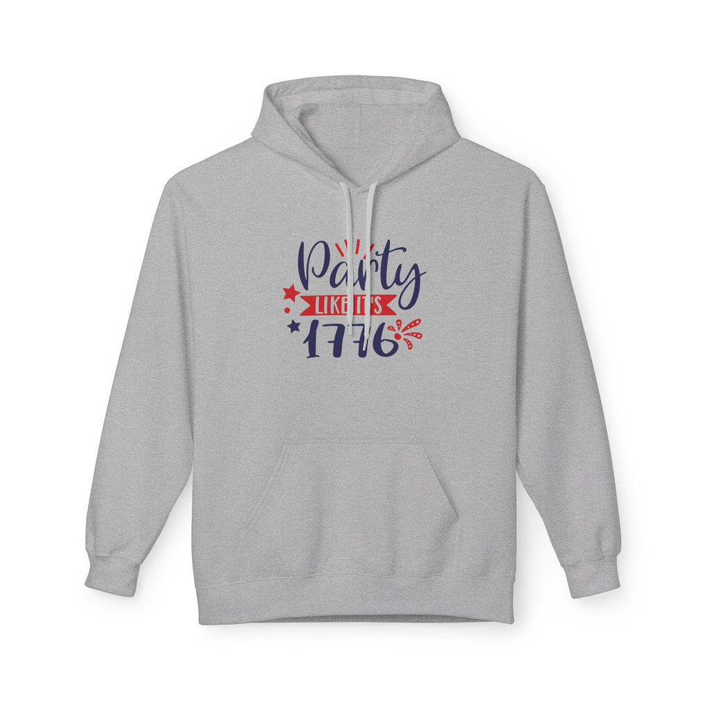 Party Like It's 1776 Midweight Softstyle Fleece Hoodie