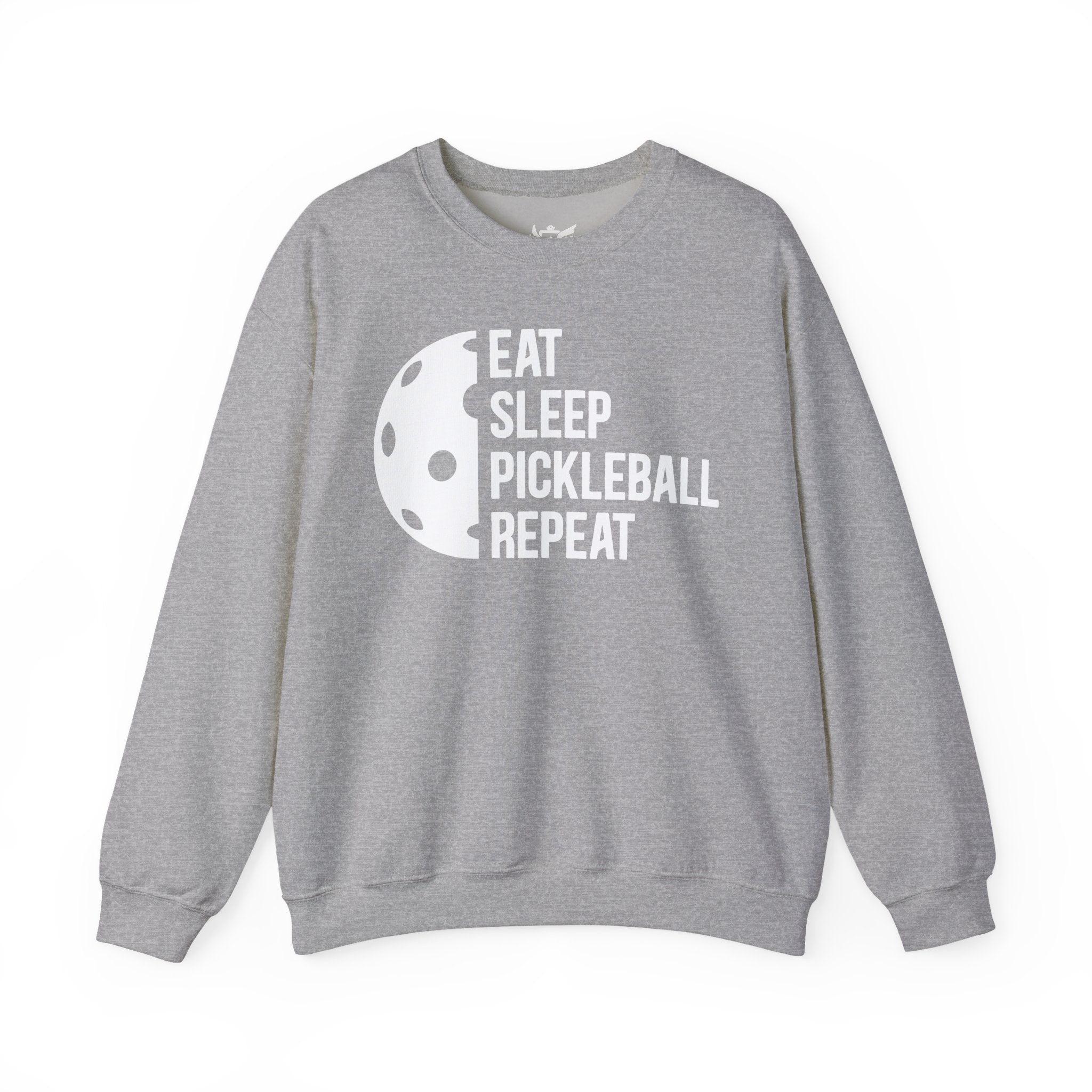 Eat Sleep Pickleball Repeat Heavy Blend™ Crewneck Sweatshirt