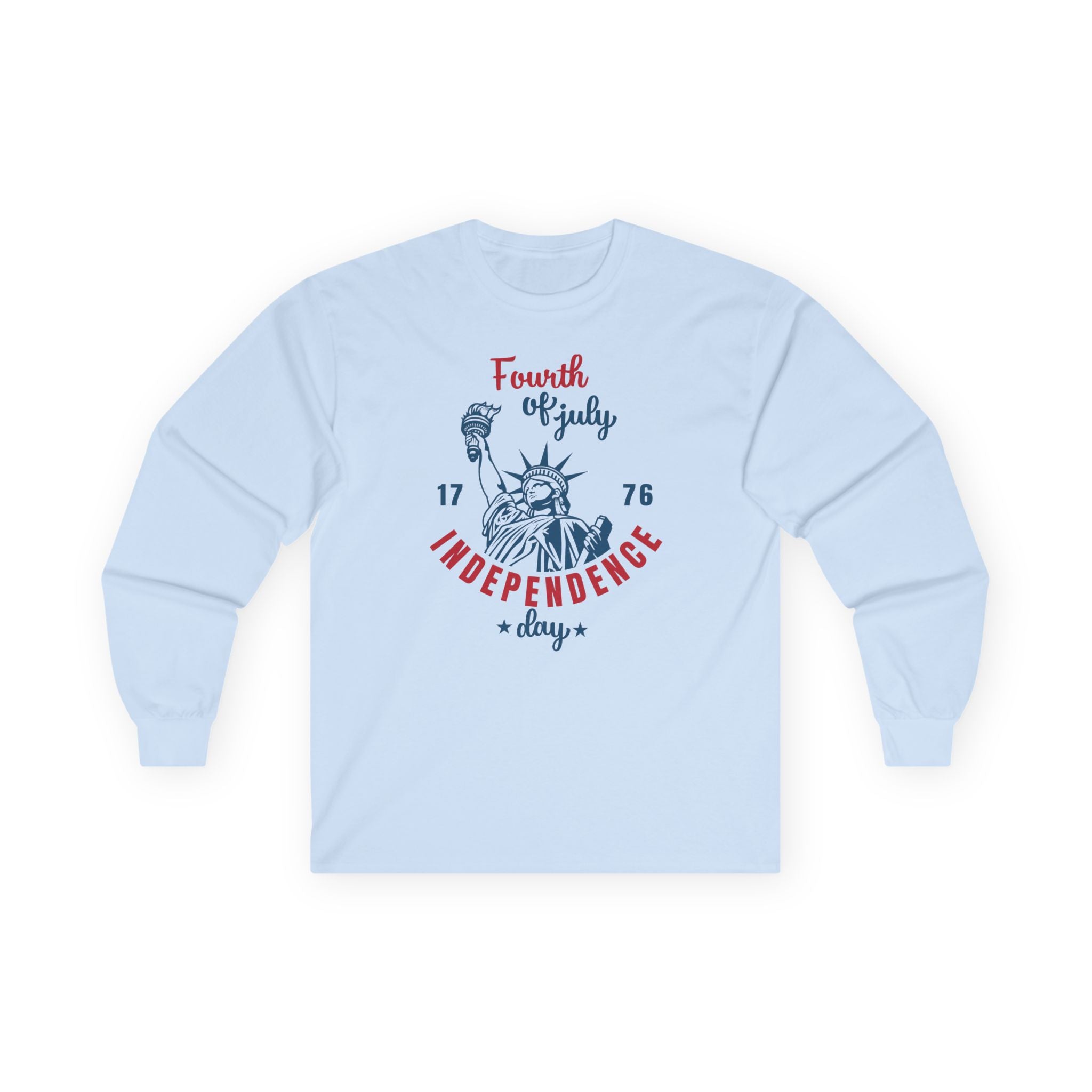 Independence Day Cotton Long Sleeve Tee