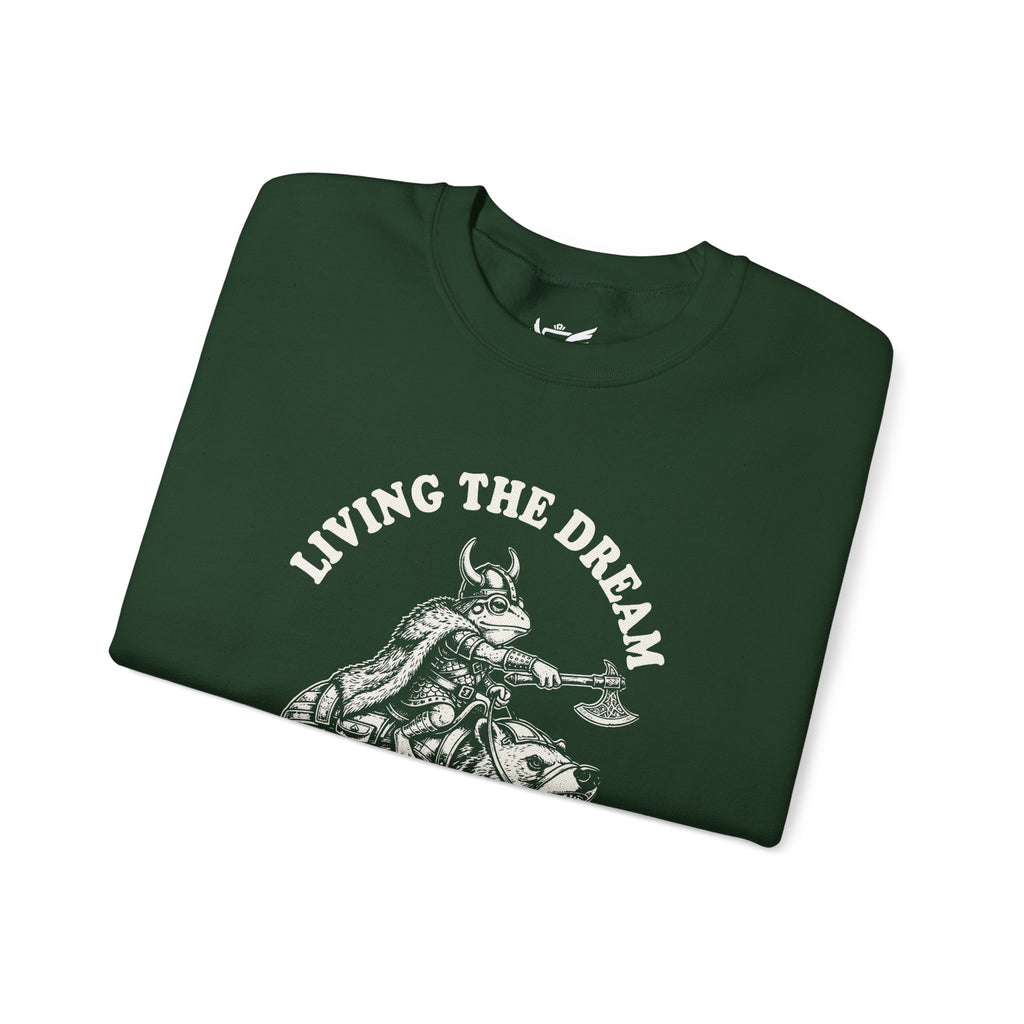 Living The Dream Heavy Blend™ Crewneck Sweatshirt