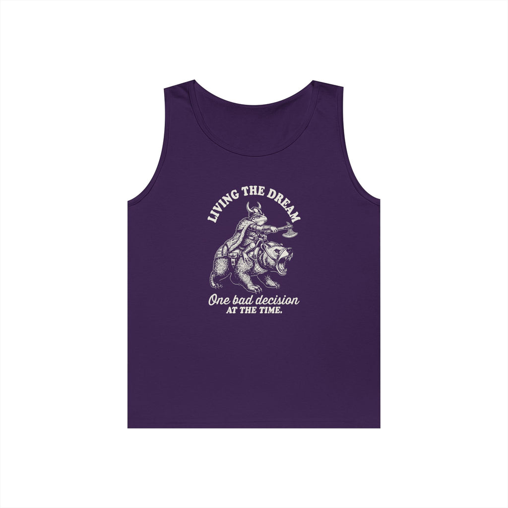 Living The Dream Heavy Cotton Tank Top